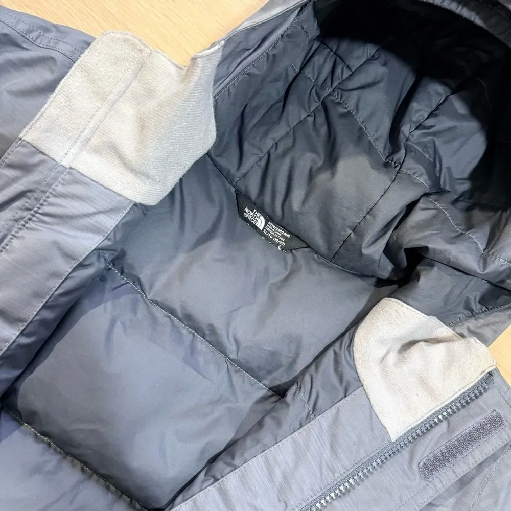 THE NORTH FACE Boy’s Dryvent 550 Coat Jacket Hood Winter Ski Gray Size XL 18/20